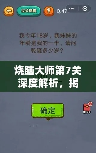 烧脑大师通关秘籍：高效攻略解析大全分享