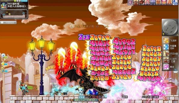 冒险岛霸王模式怎么玩？狂龙战士加点配装/平民速通BOSS全解析