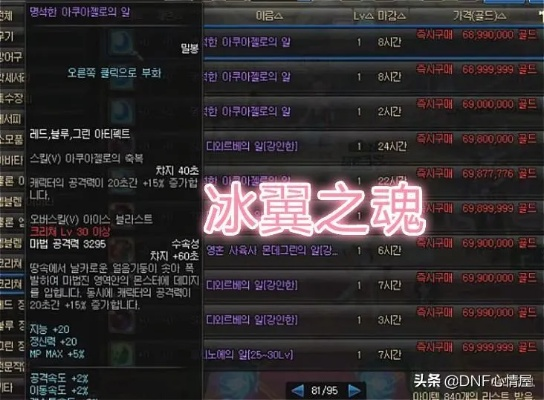 DNF冰翼之魂全解析，法系老宠还能打吗？获取/适配/升级攻略