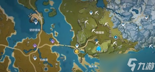 原神夜泊石哪里采？2026最新零遗漏采集路线+角色突破刚需全匹配