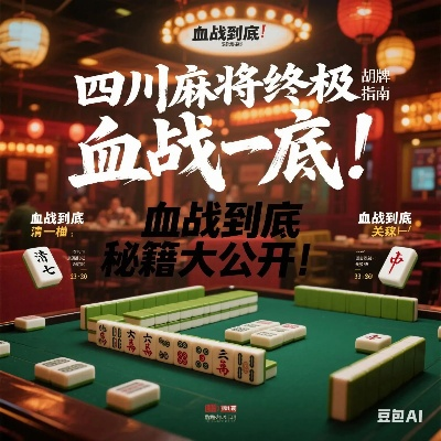 四川麻将血战到底，青铜冲钻石！逆风翻盘+胡大牌的实战干货全解析