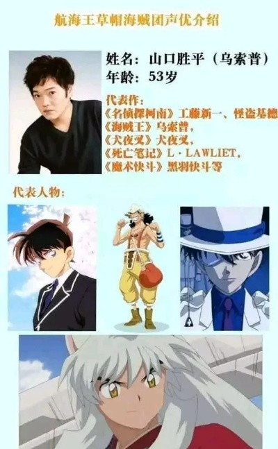 海贼王声优类型全解析，鲜有人知的分类逻辑&匹配漫迷/商单需求指南