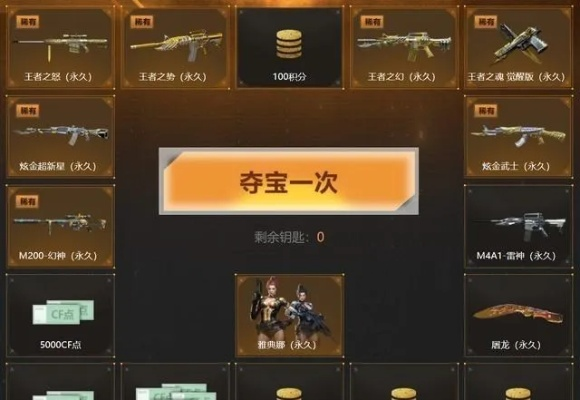 CF王牌夺宝怎么抽最划算？2026最新保底数据、幻神抽取技巧全揭秘