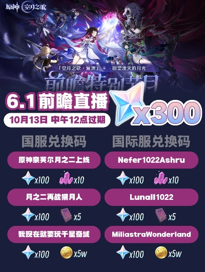 原神3.6前瞻兑换码全解析，3类核心码型+秒领技巧，原石稳拿不踩坑