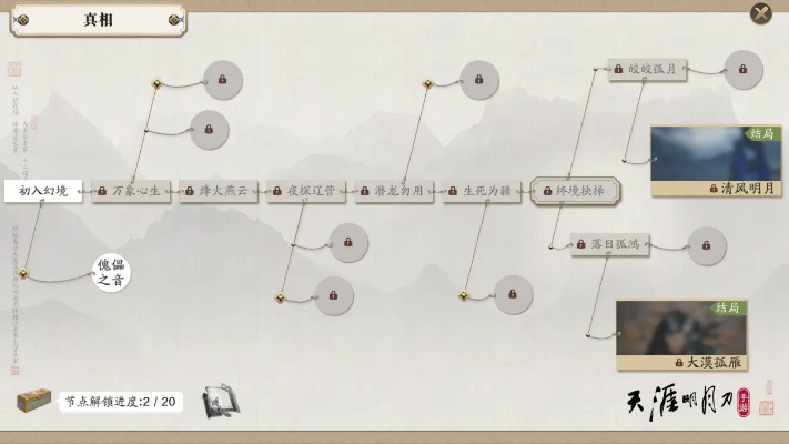 天涯明月刀剧情怎么挖透？暗线脉络、分支蝴蝶效应与隐藏结局全指南