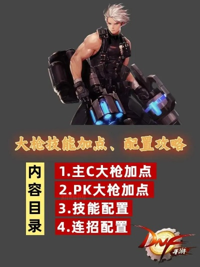 2026DNF枪炮师加点全流派指南，职业平衡后刷图/团本/搬砖精准适配