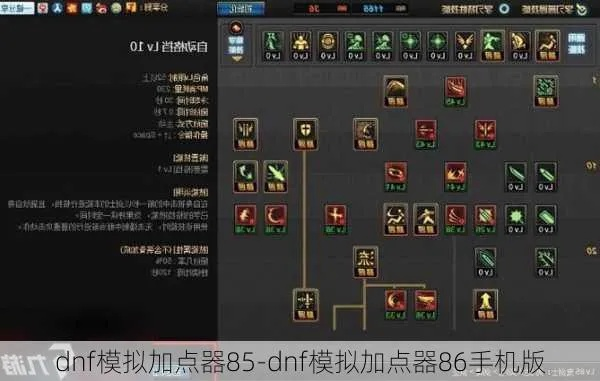DNF85怀旧服加点模拟器怎么用？2026热门流派配点+避坑全指南