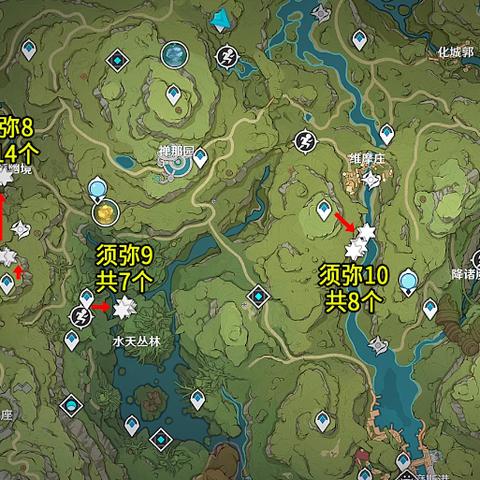 原神劫波莲位置全攻略，精准采集路线+隐藏点位，高效攒够突破材料