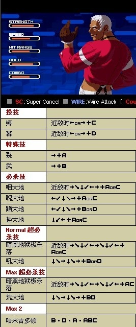 拳皇2002K出招表全指南，新手速成连招、隐藏大招、实战容错技巧