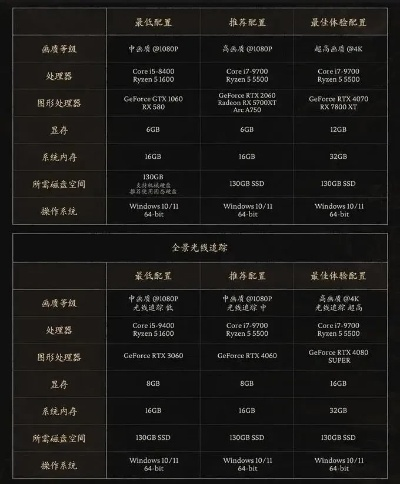 黑悟空配置要求深度拆解，2026年低中高画质适配+冷门硬件优化秘籍