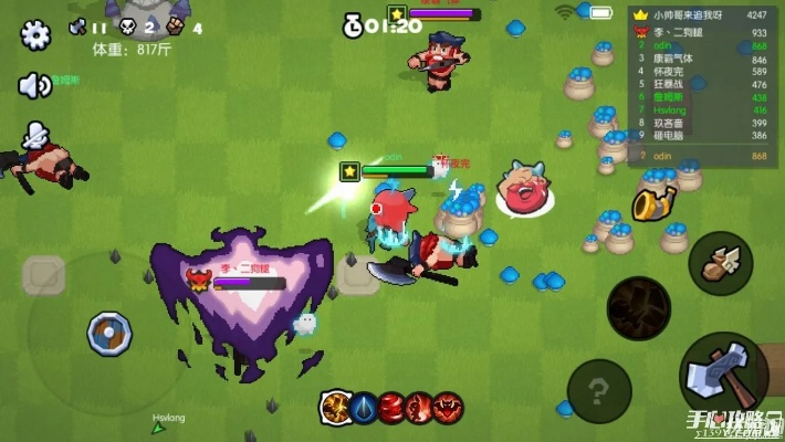 野蛮人大作战稳冲3000分秘籍，冷门Roguelike流派搭配+野怪资源暗线攻略