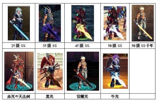 DNF50级史诗光剑全图鉴，哪把是60怀旧服竞速/搬砖/幻化T0选择？